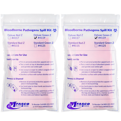 Bloodborne Pathogens Safety Kit Plastic