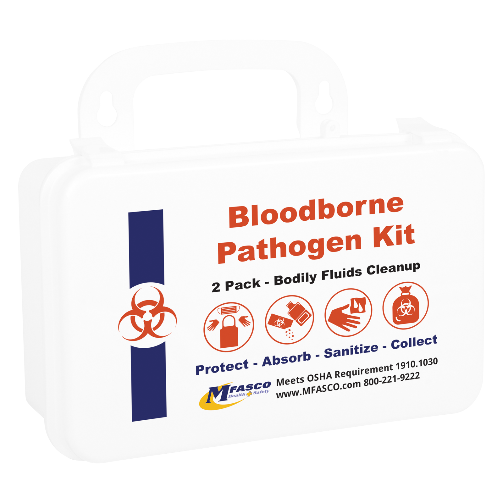 Bloodborne Pathogens Safety Kit Plastic