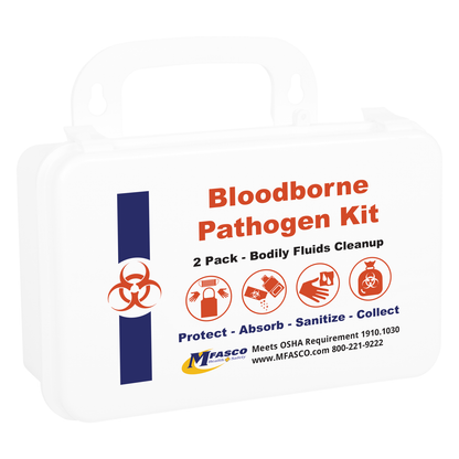Bloodborne Pathogens Safety Kit Plastic