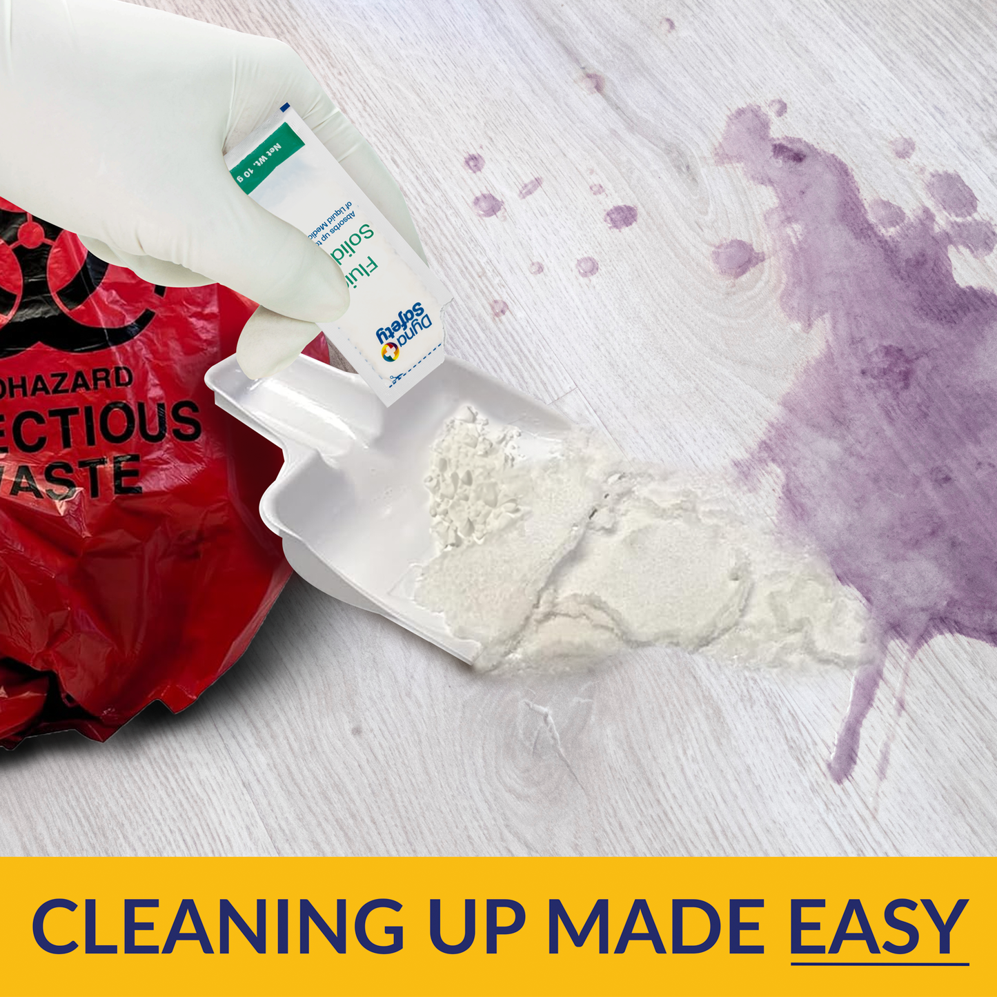 Blood Borne Pathogens Clean Up Kit Plastic Case Single