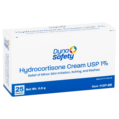 Hydrocortisone Cream Anti-Itch 25 Pkts/Box