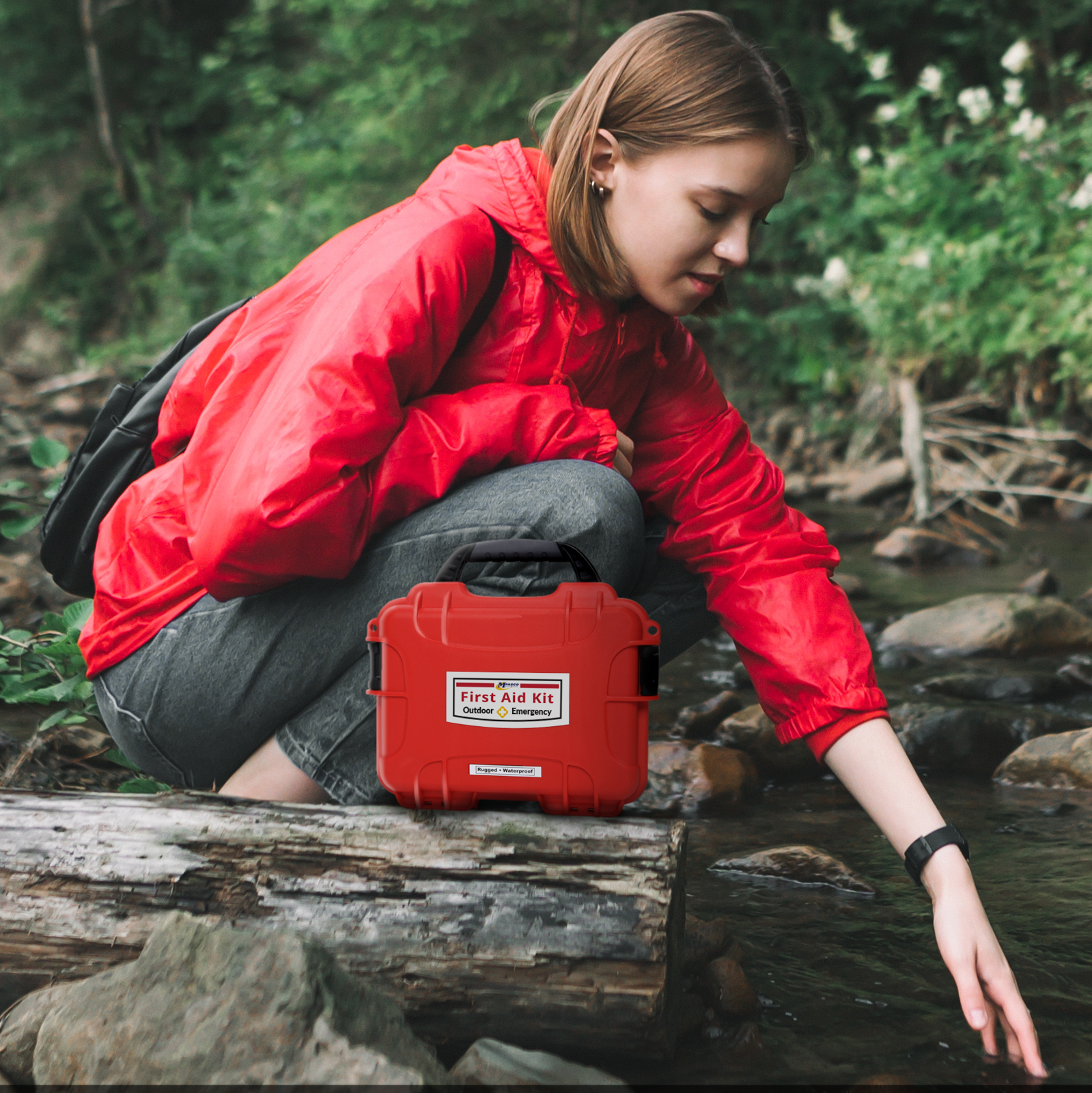 Outdoor Emergency Kit W/WaterProof Case #904