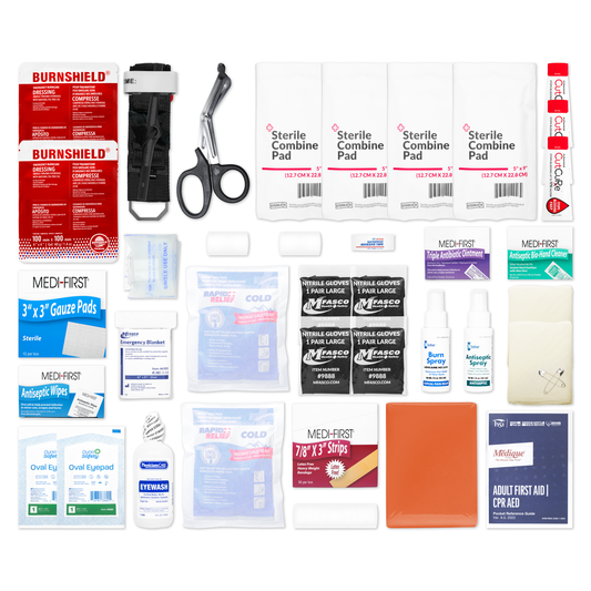 OSHA/ANSI 2021 Class B Essentials Aid Kit Refill 161 Piece