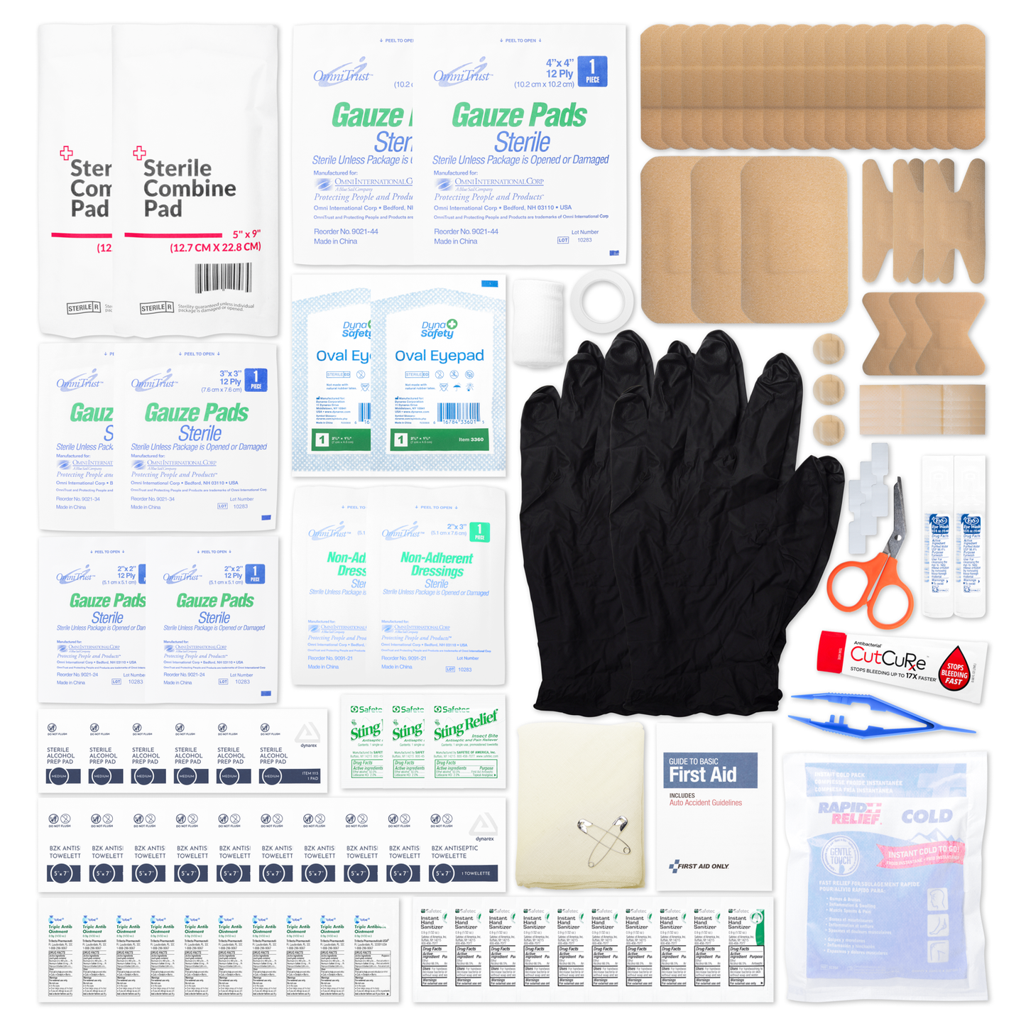 Ready First Aid Backpack Kit W/Label Area