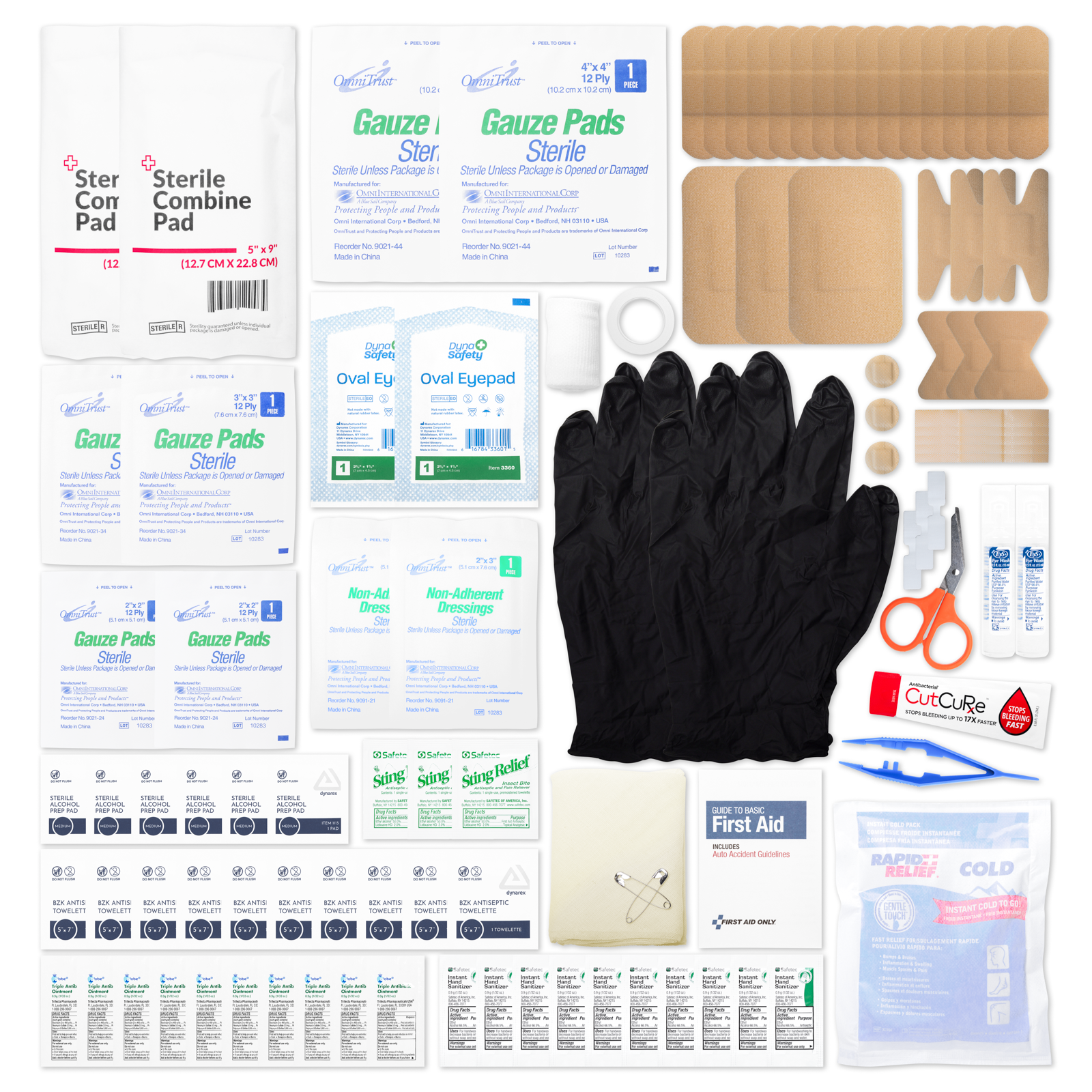 Ready First Aid Backpack Kit W/Label Area