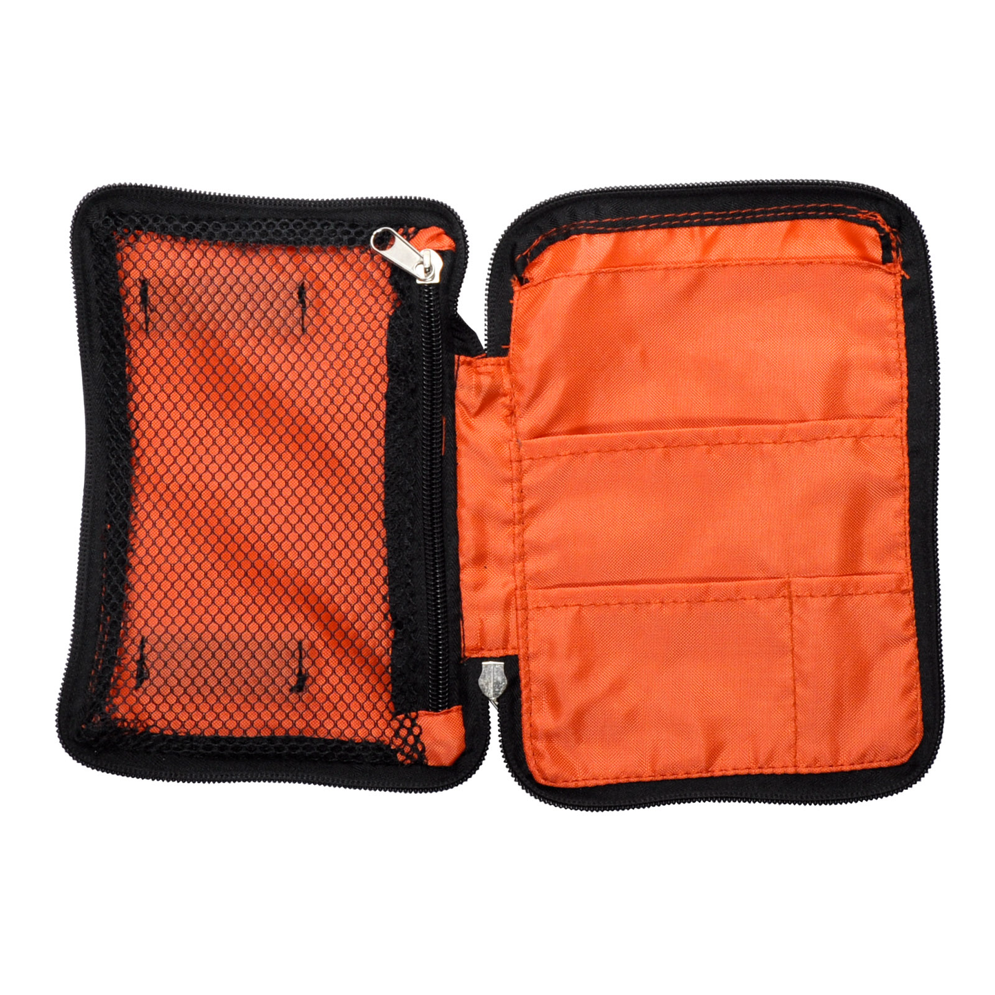First Aid Bag Empty Orange Small With Slots