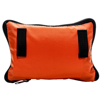 First Aid Bag Empty Orange Small With Slots
