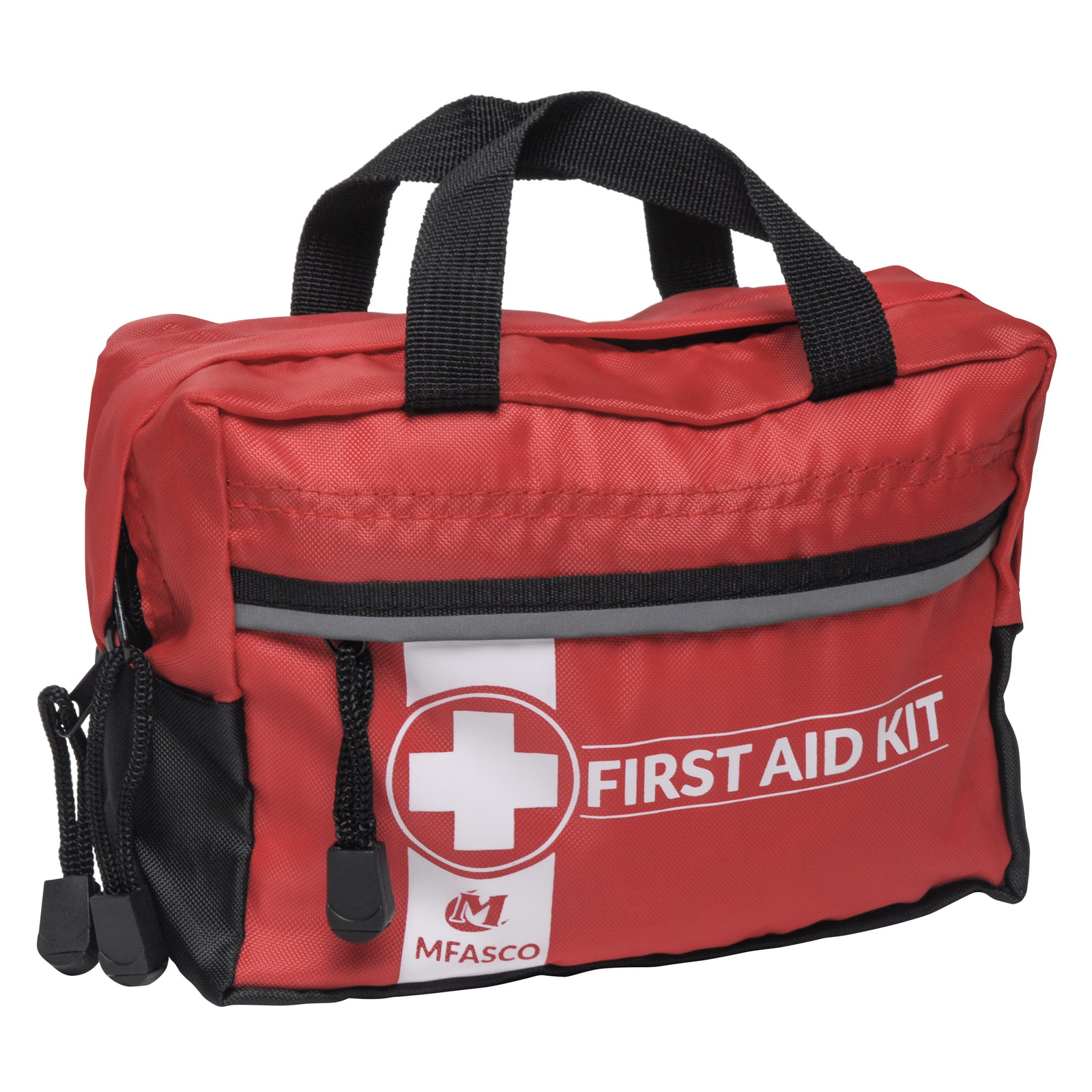 First Aid Bag Red With Handles Empty Each