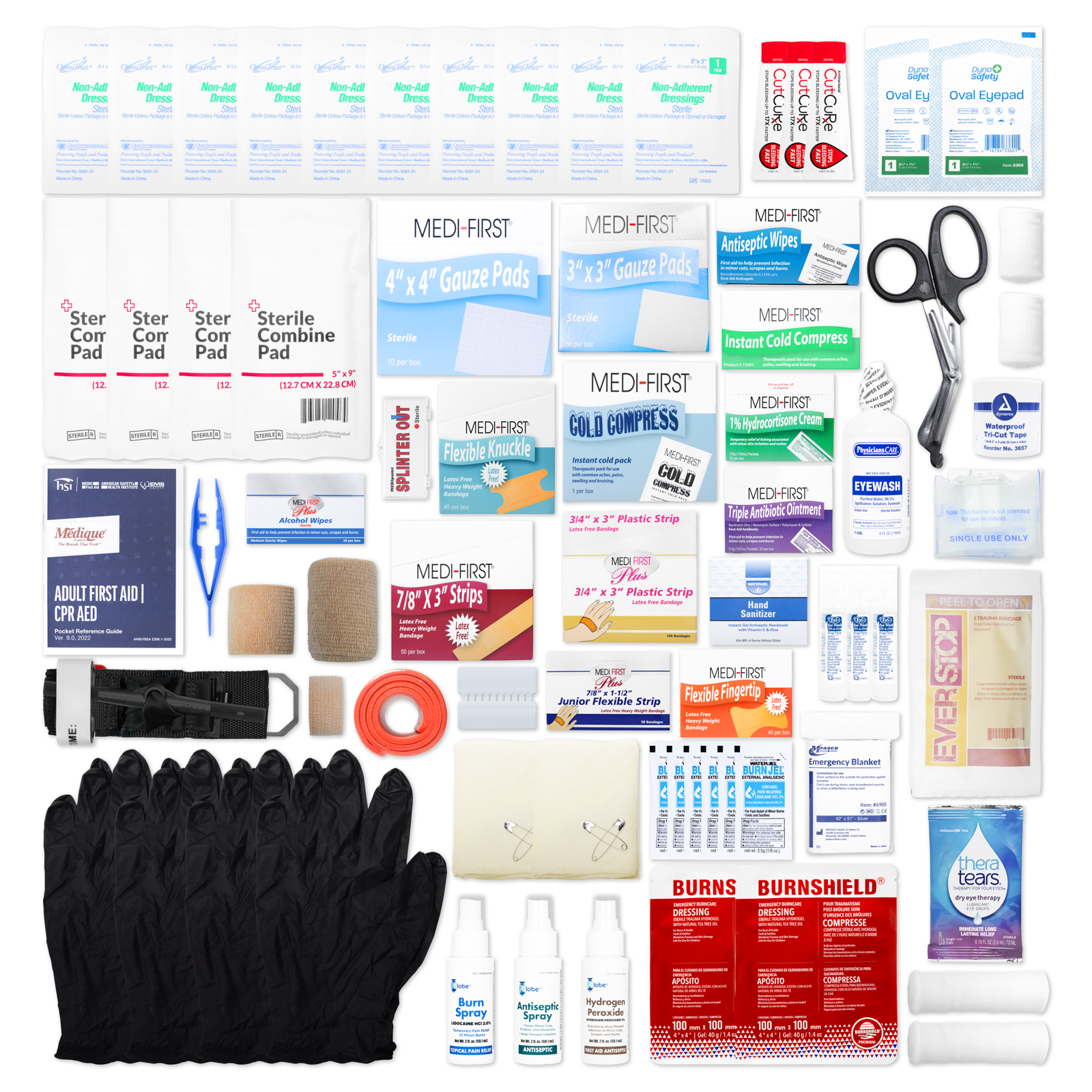 4 Shelf First Aid Kit Osha Fill W/Logo No Medications