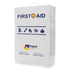 First Aid Box Empty 4 Shelf W/Logo