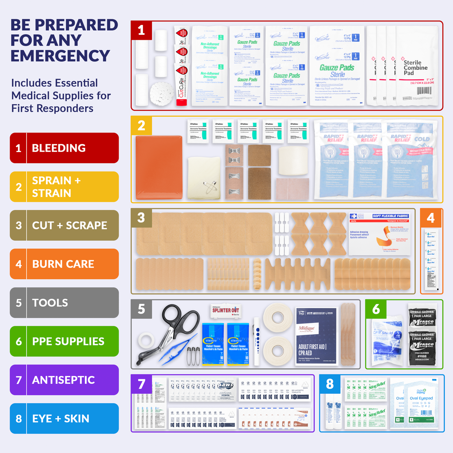 Coaches First Aid Kit Orange Bag