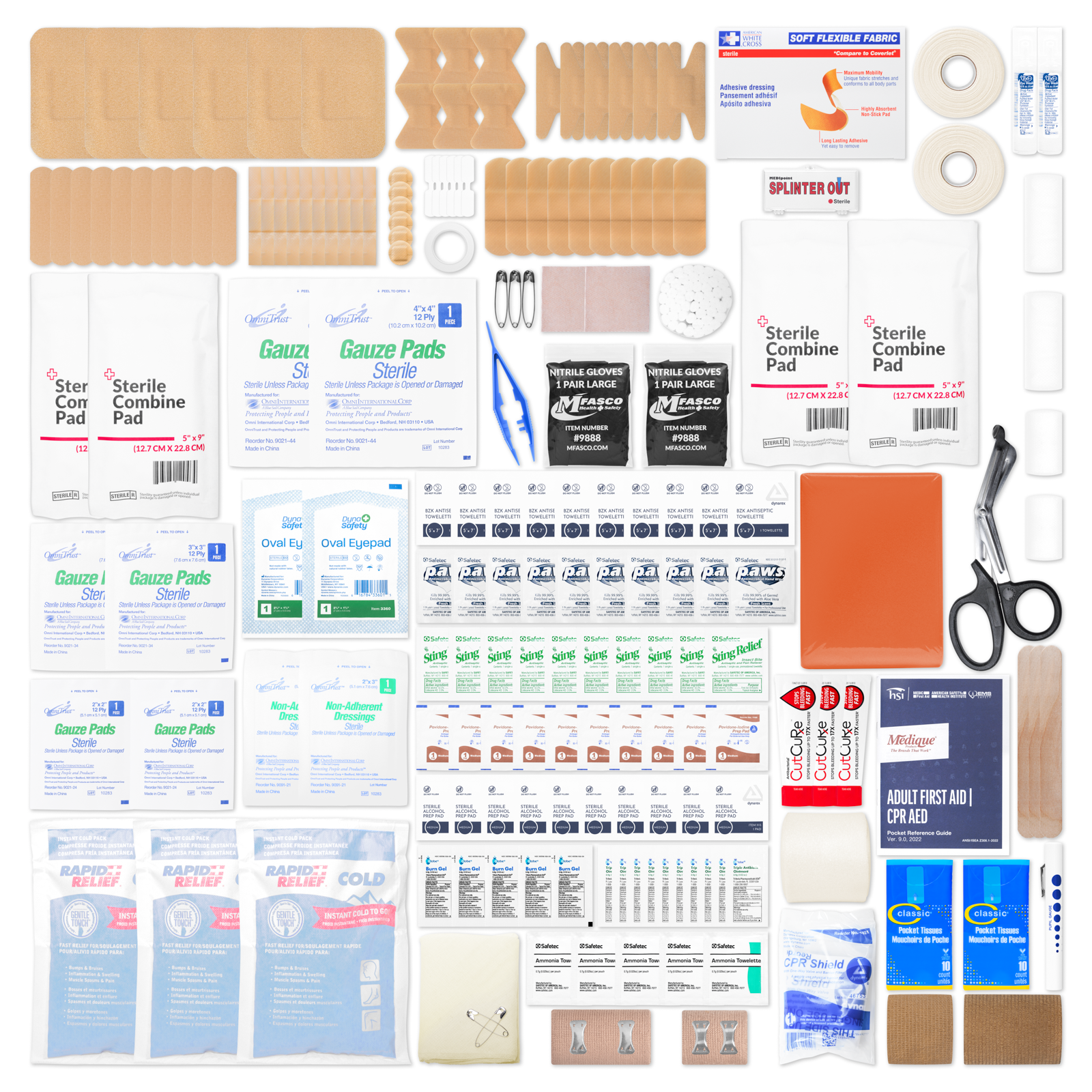 Coaches First Aid Kit Orange Bag