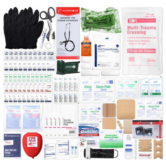 Refill for First Responder Trauma & Bleeding Kits