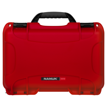 Waterproof Hard Plastic Case #909 Medium Red