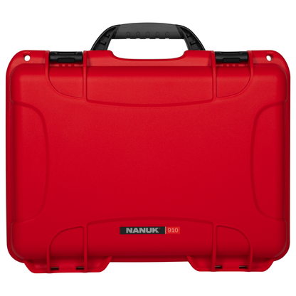 Waterproof Hard Plastic Case Slim #910 13x9x3 Red