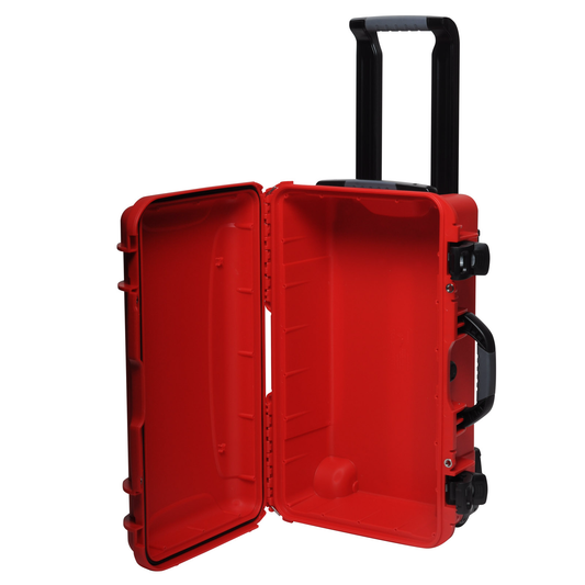 Waterproof Hard Case With Wheels #935 Red