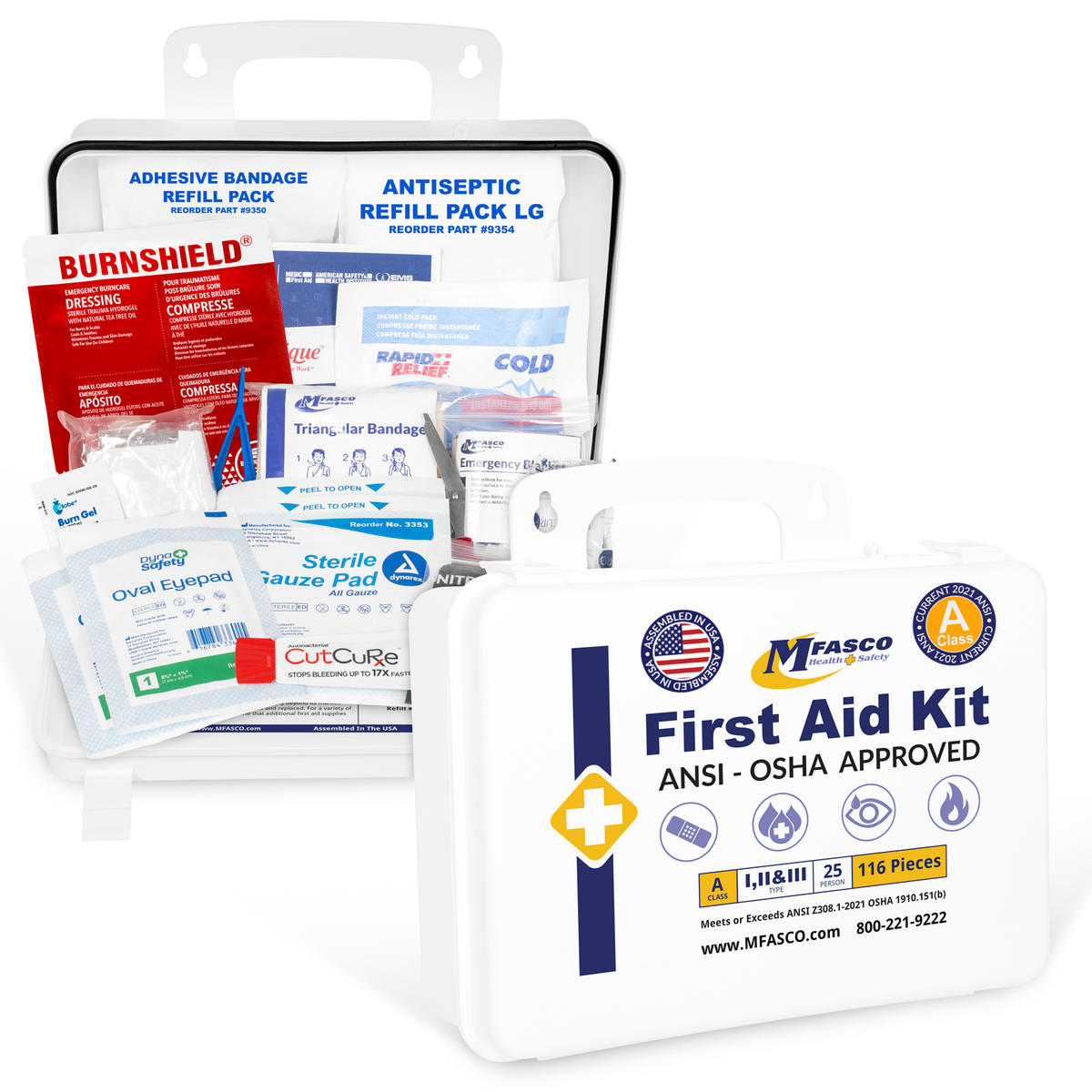 First aid Kit Plastic Class A Fill