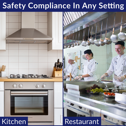 3 Shelf Metal Restaurant First Aid Kit OSHA Class B