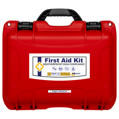 OSHA Compliance First Aid Kit Rugged Case