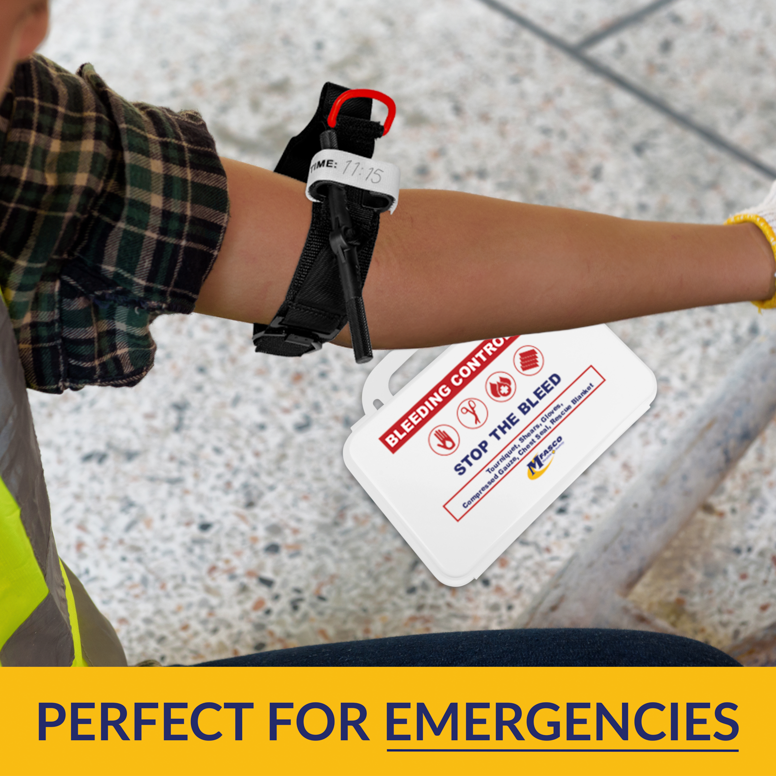Bleeding Control Kit Plastic GCAT4 Plus | MFASCO Health & Safety Bleeding Control Kit Plastic GCAT4 Plus | MFASCO Health & Safety