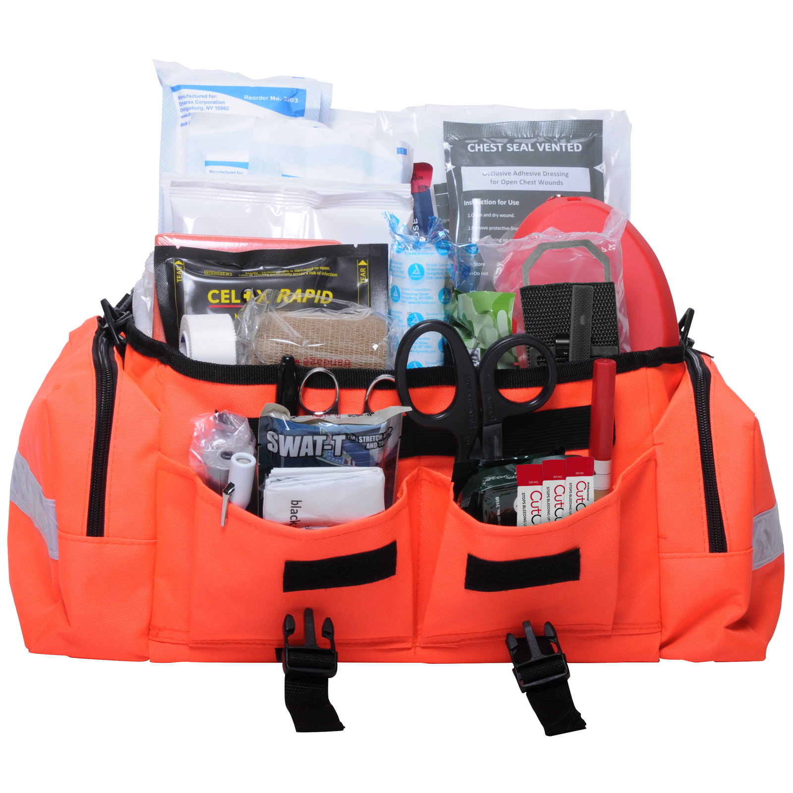 Advanced Emergency Medical Kit Orange Bag