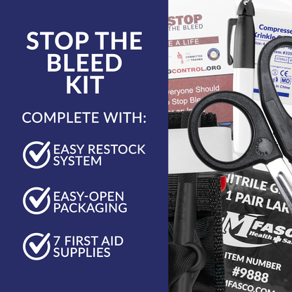Stop The Bleed Kit Basic Plastic Case