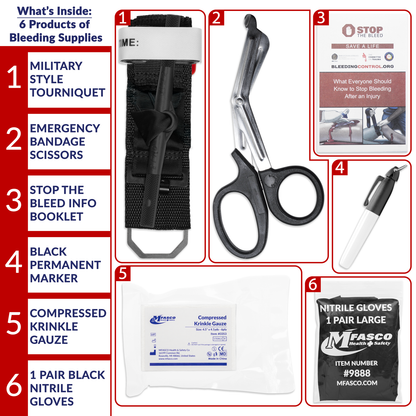 Stop The Bleed Kit Basic Plastic Case