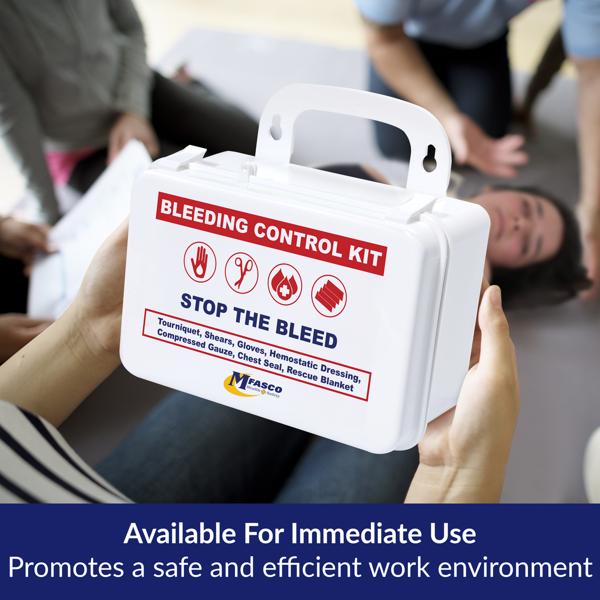 Stop The Bleed Kit Deluxe Plastic Kit 14 PC