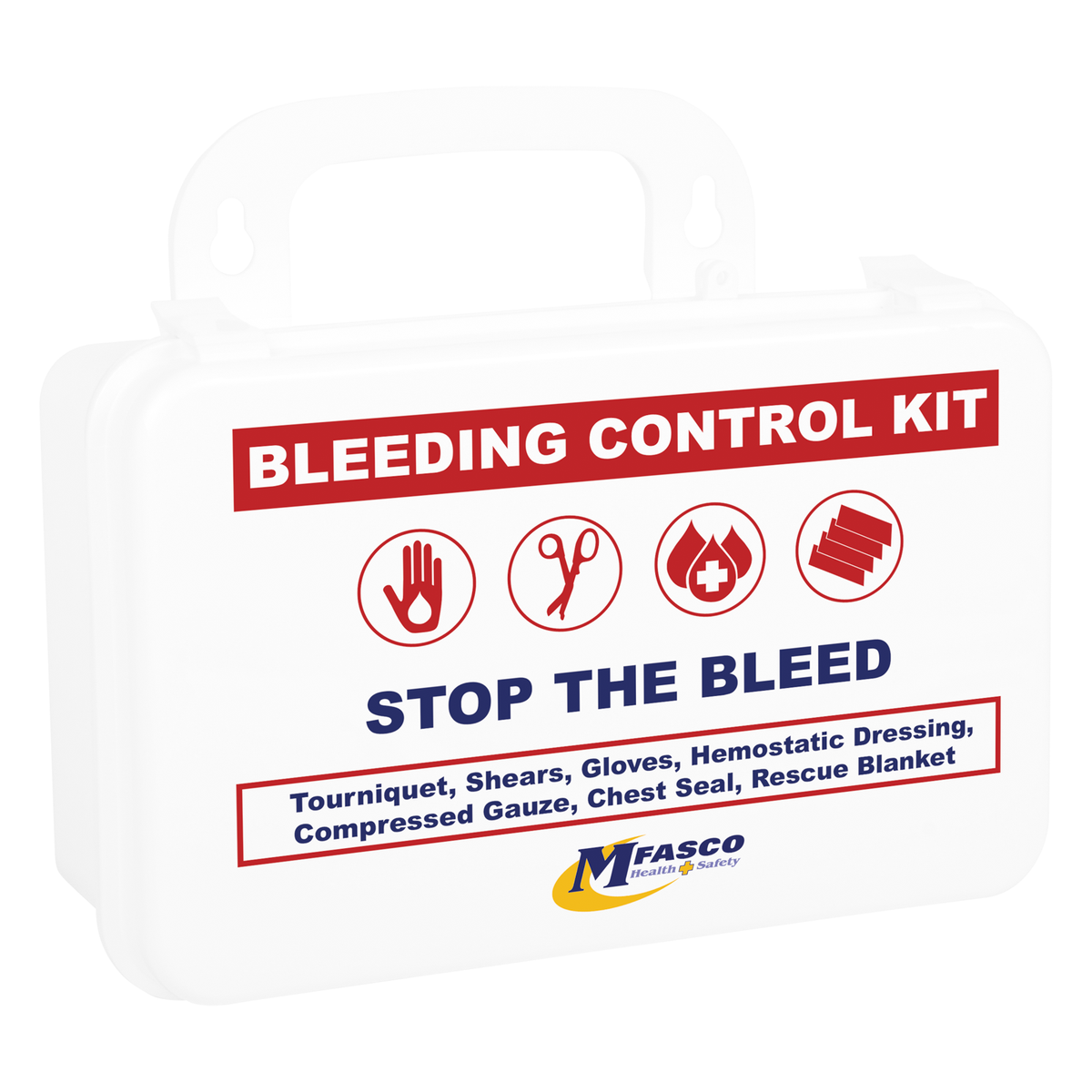 Stop The Bleed Kit Deluxe Plastic Kit 14 PC