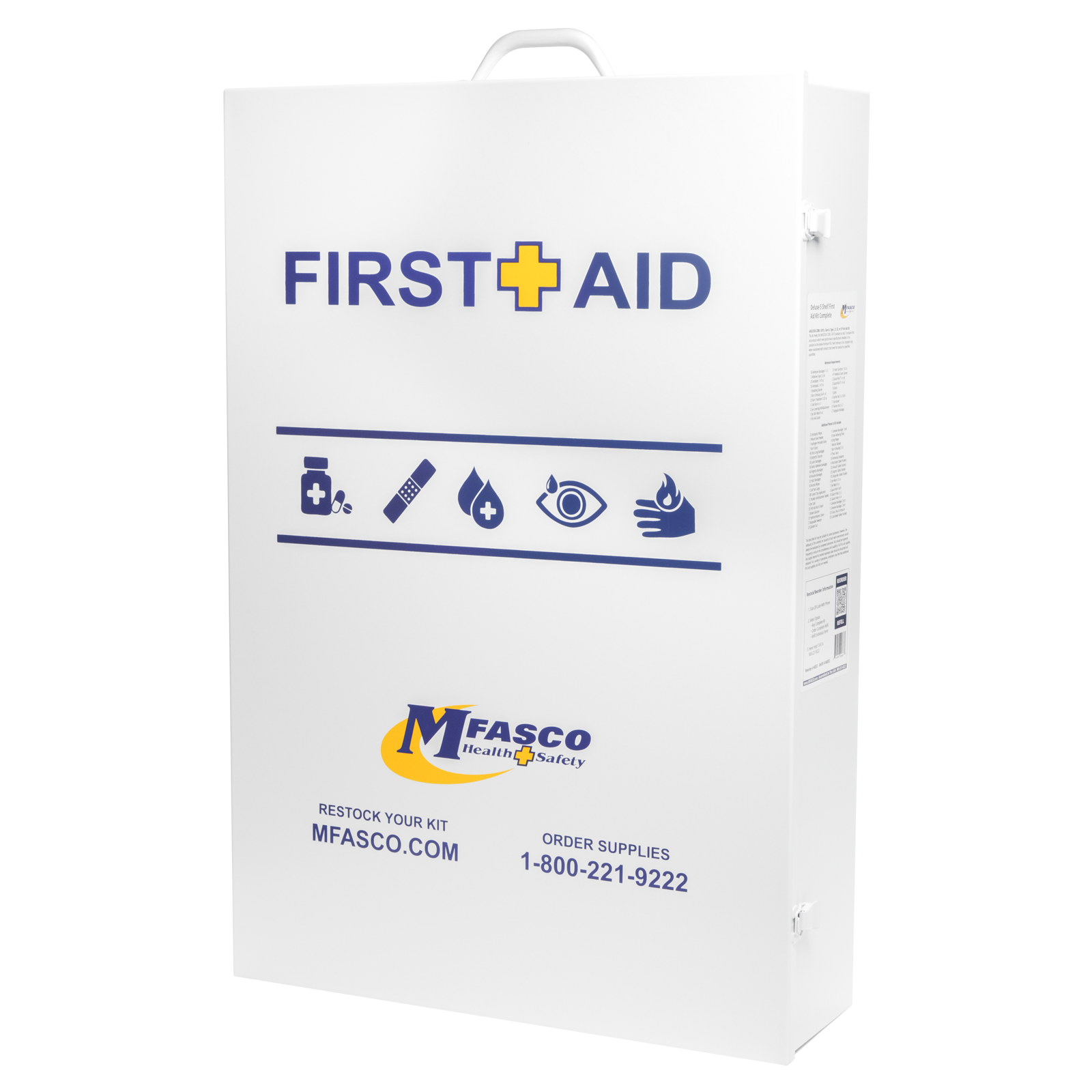 First Aid Kit 5 Shelf Deluxe OSHA Fill