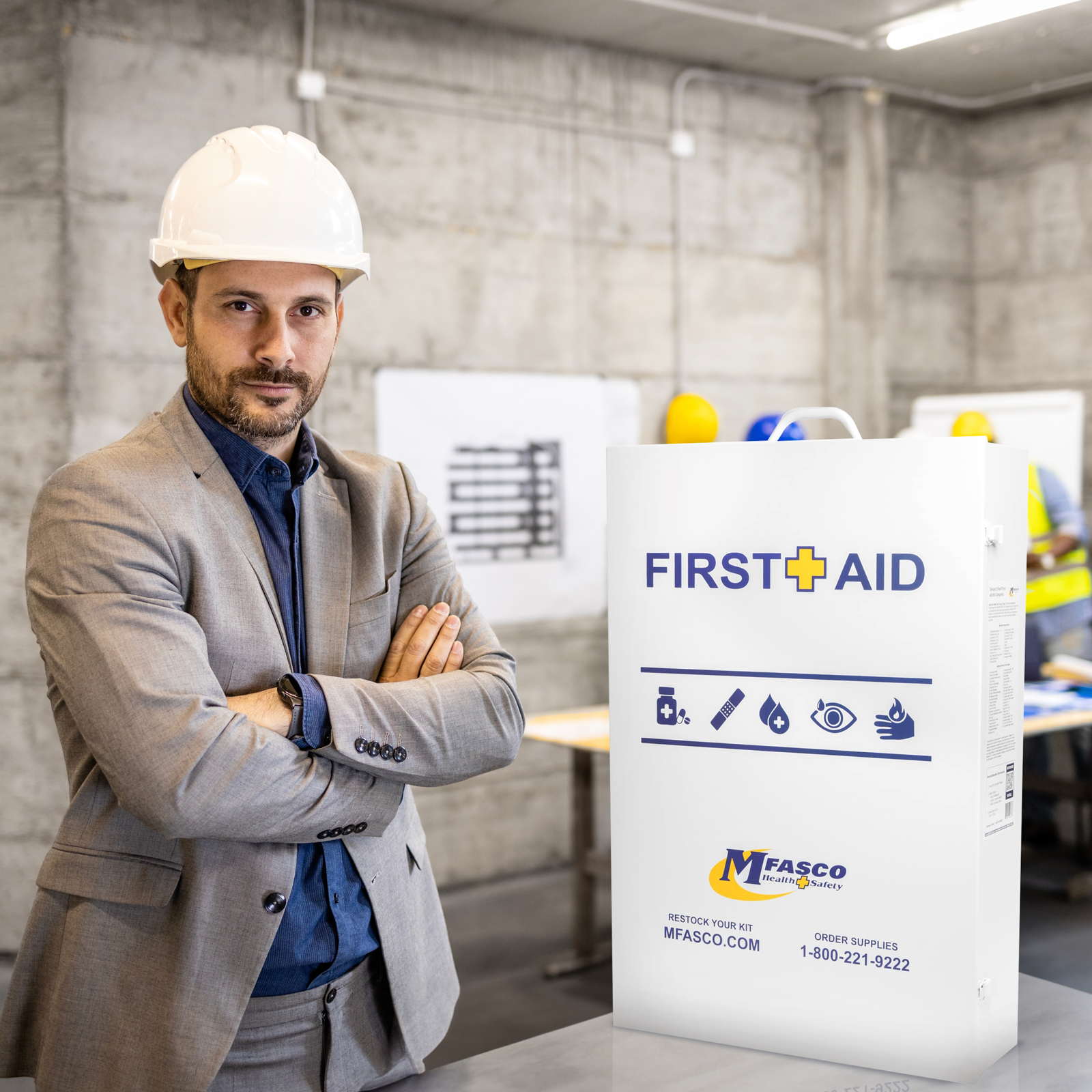 First Aid Kit 5 Shelf Deluxe OSHA Fill