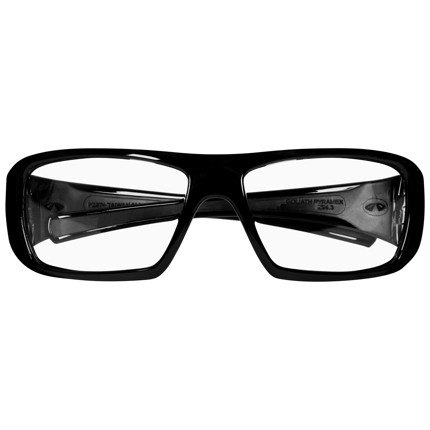 Goliath Full Frame Glass Black Clear Lens