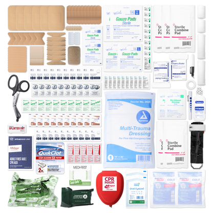 Emergency First Aid & Bleeding Waterproof Case 910