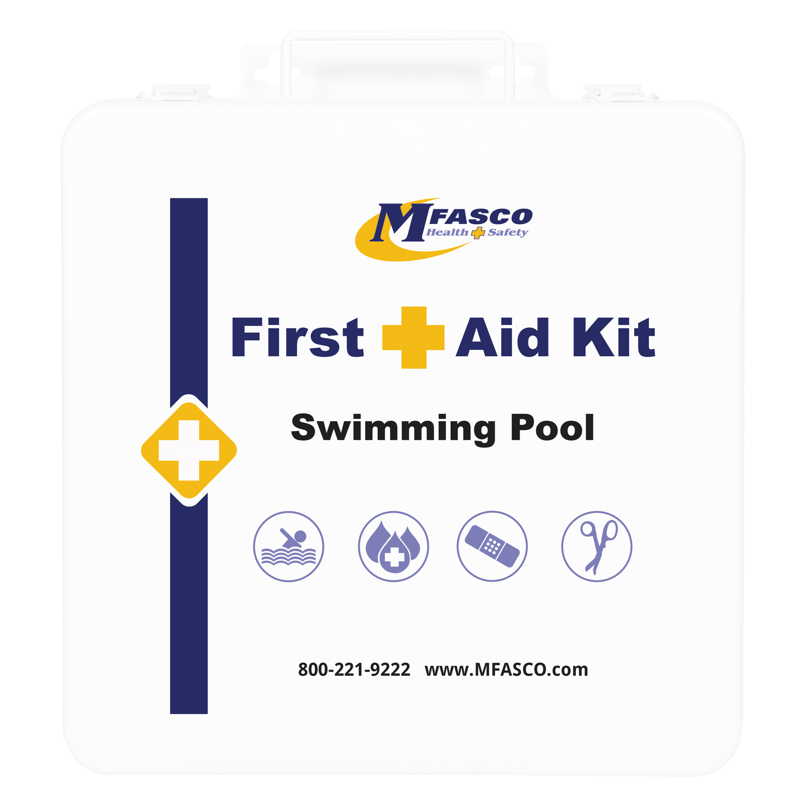 Pool First aid Kit #24 Metal