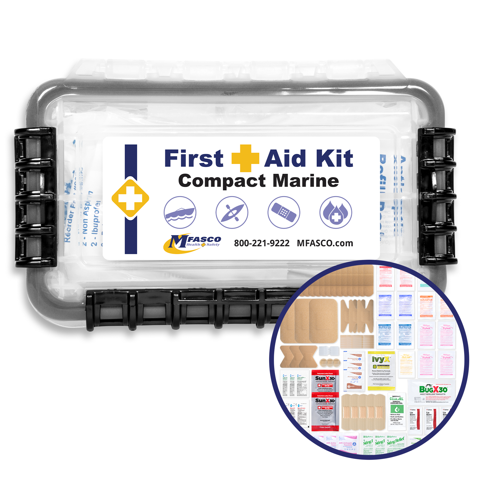 Compact Marine First Aid Kit
