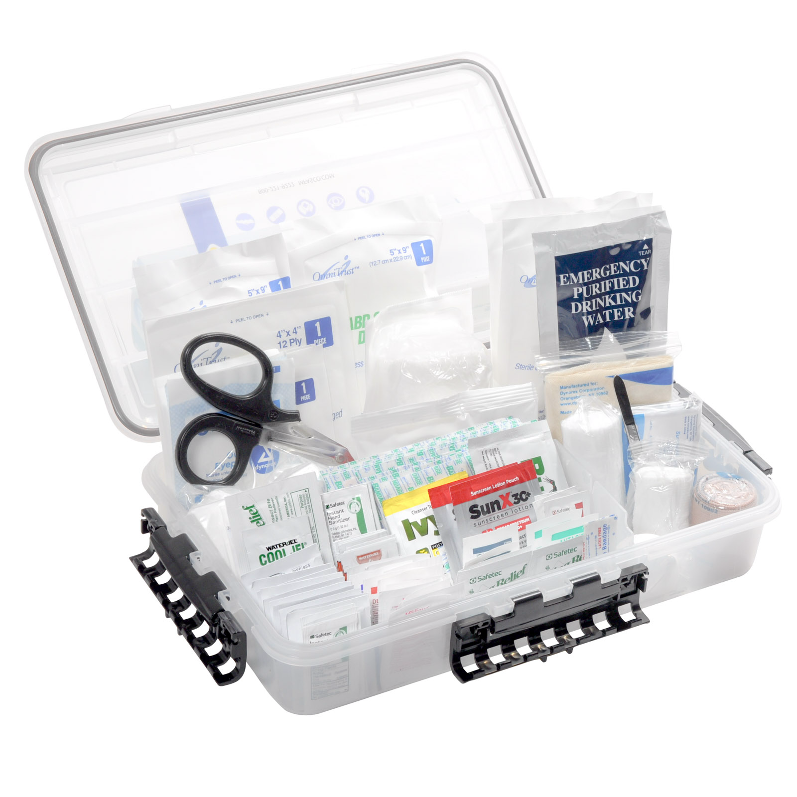 First Aid Kit Marine Emergency Waterproof Case