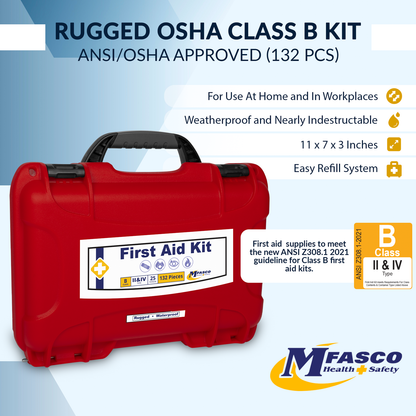Osha Class B Kit Waterproof Rugged Case