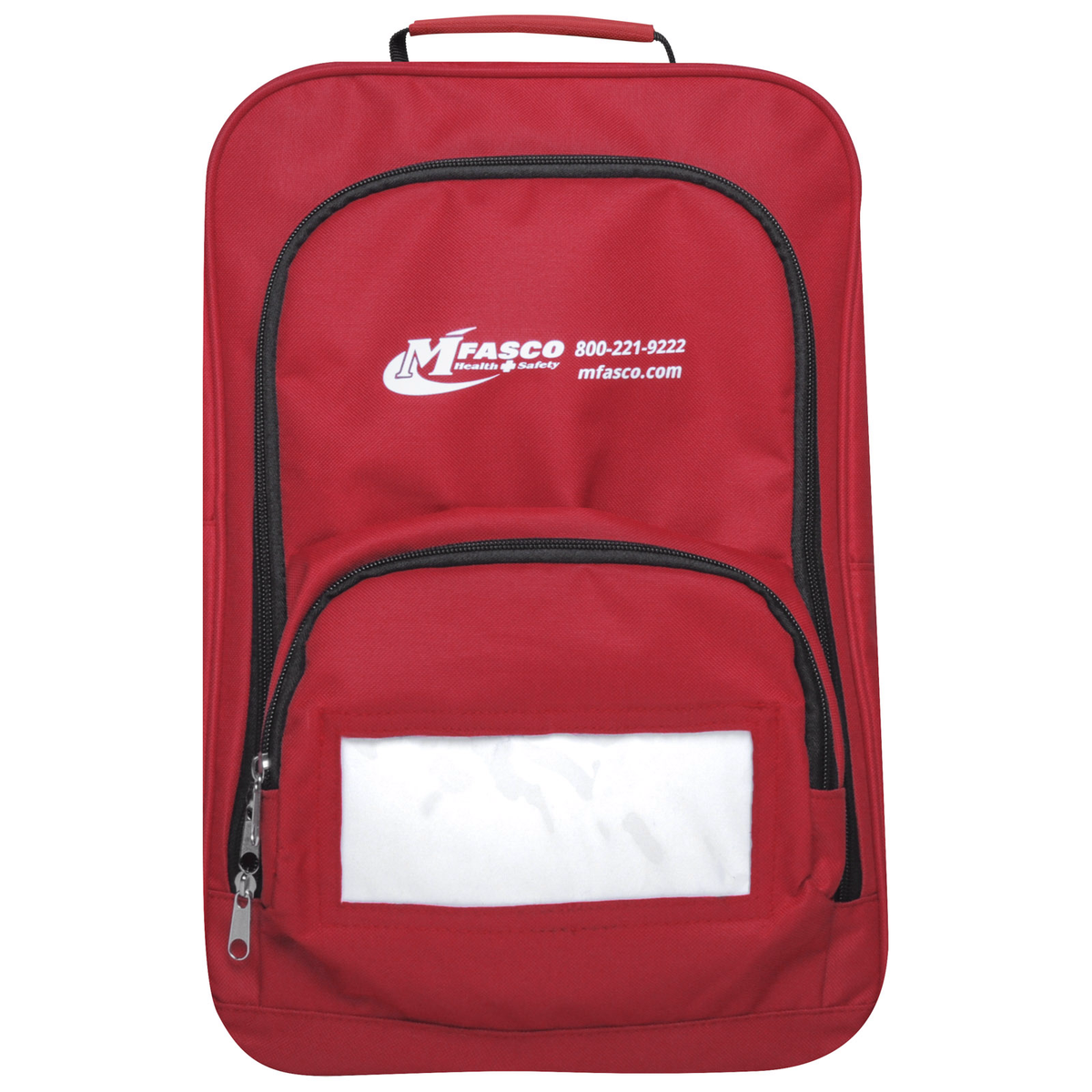 Backpack Zippered Closure With Label Insert Each | MFASCO Health