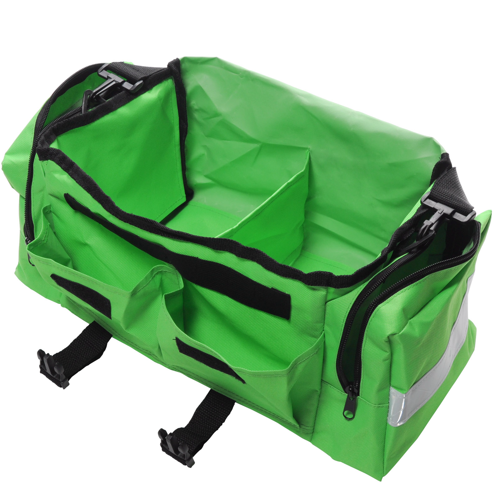Emergency Medical Trauma Bag Neon Green Empty