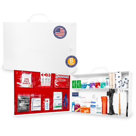Firstaid Kit 2 Shelf #70 W/Fill Complete No Logo