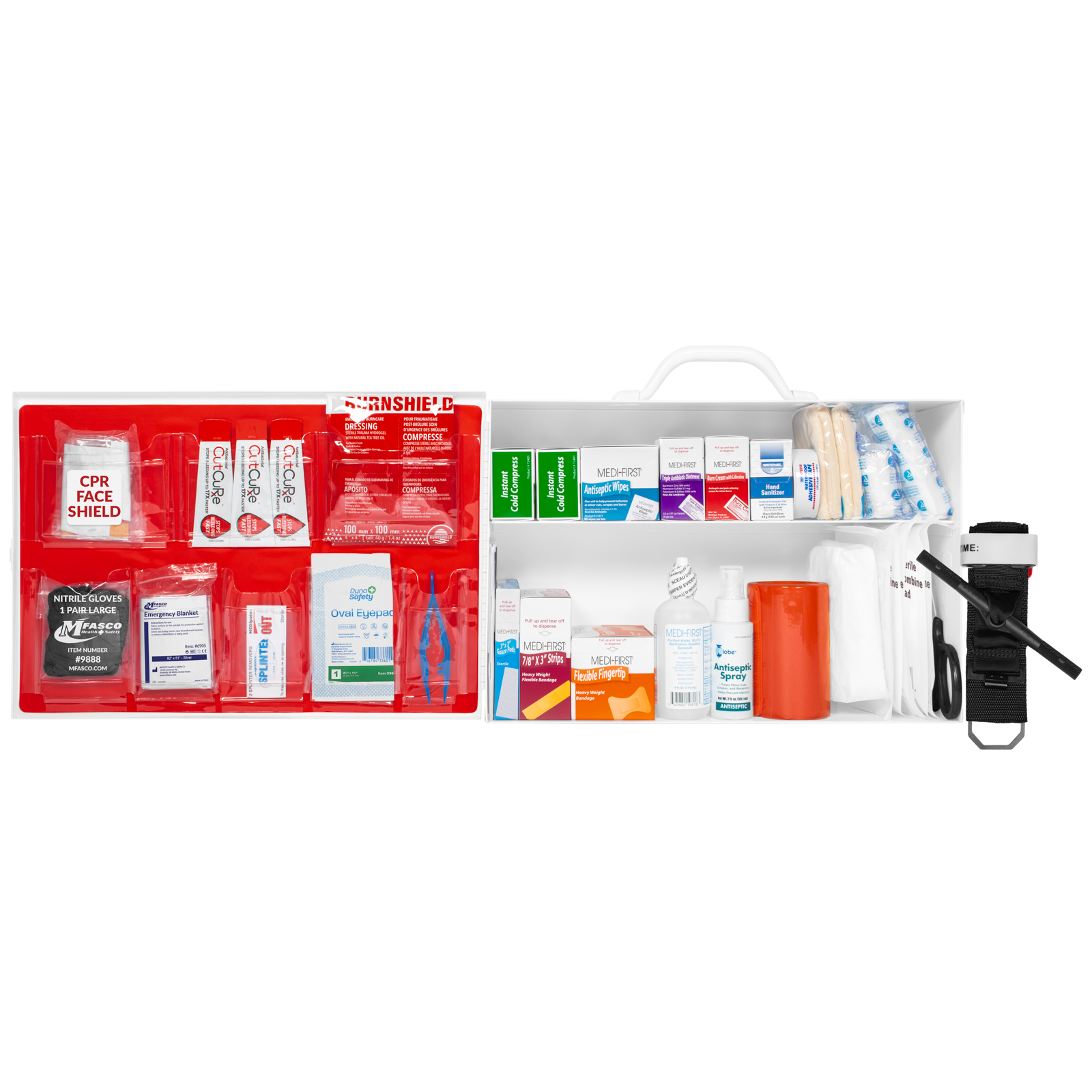 Firstaid Kit 2 Shelf #70 W/Fill Complete No Logo