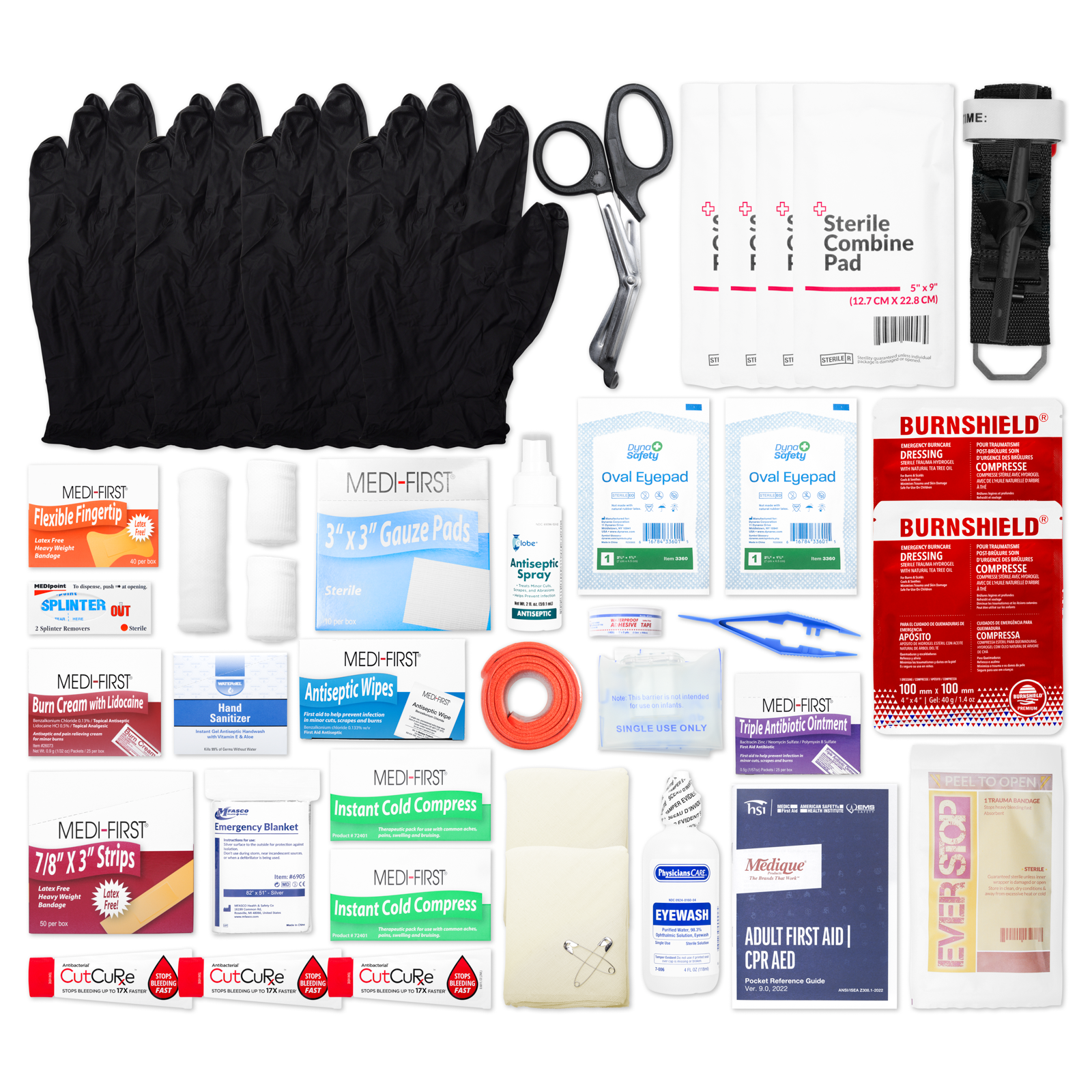 Firstaid Kit 2 Shelf #70 W/Fill Complete No Logo