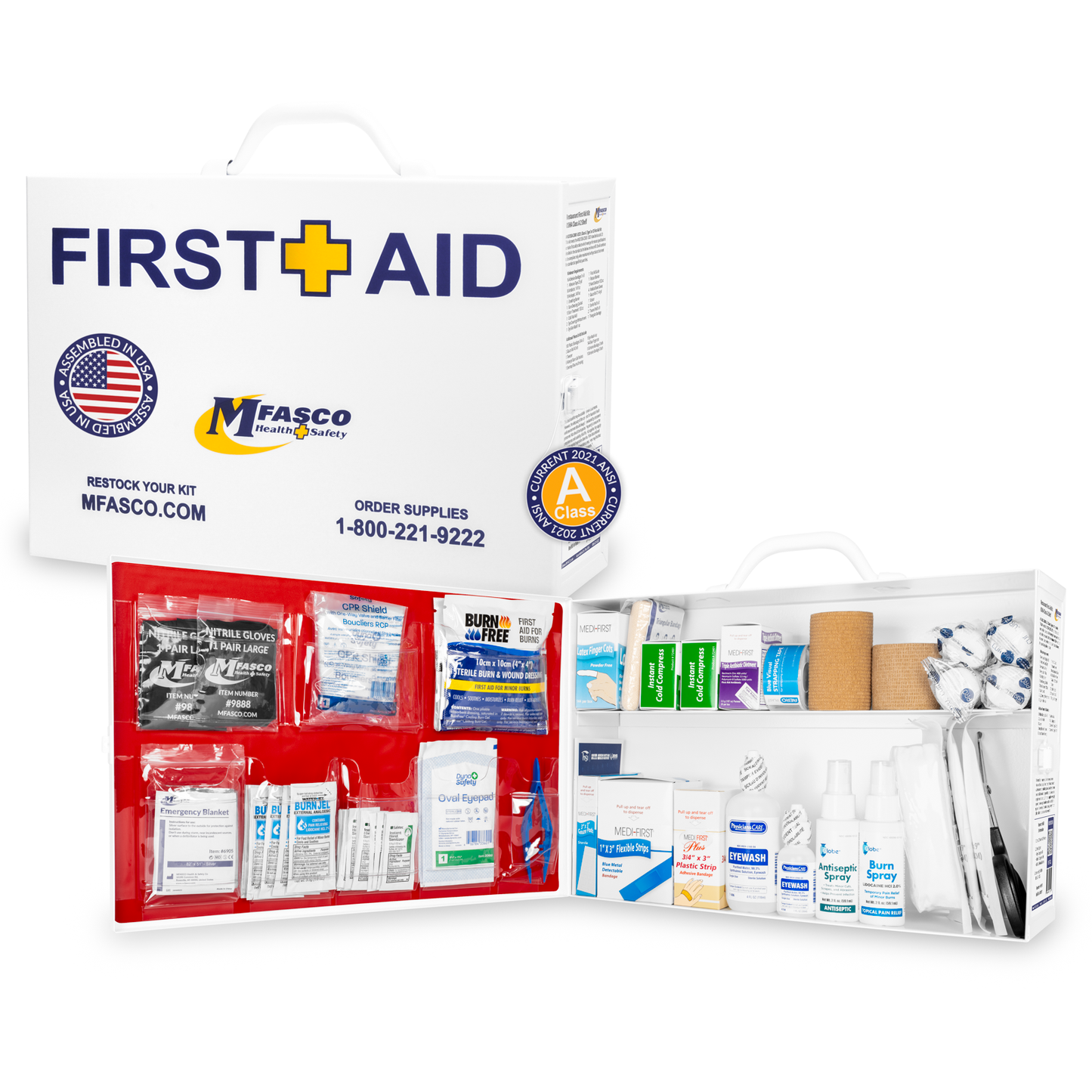 Restaurant First Aid Kit 2 Shelf Class A