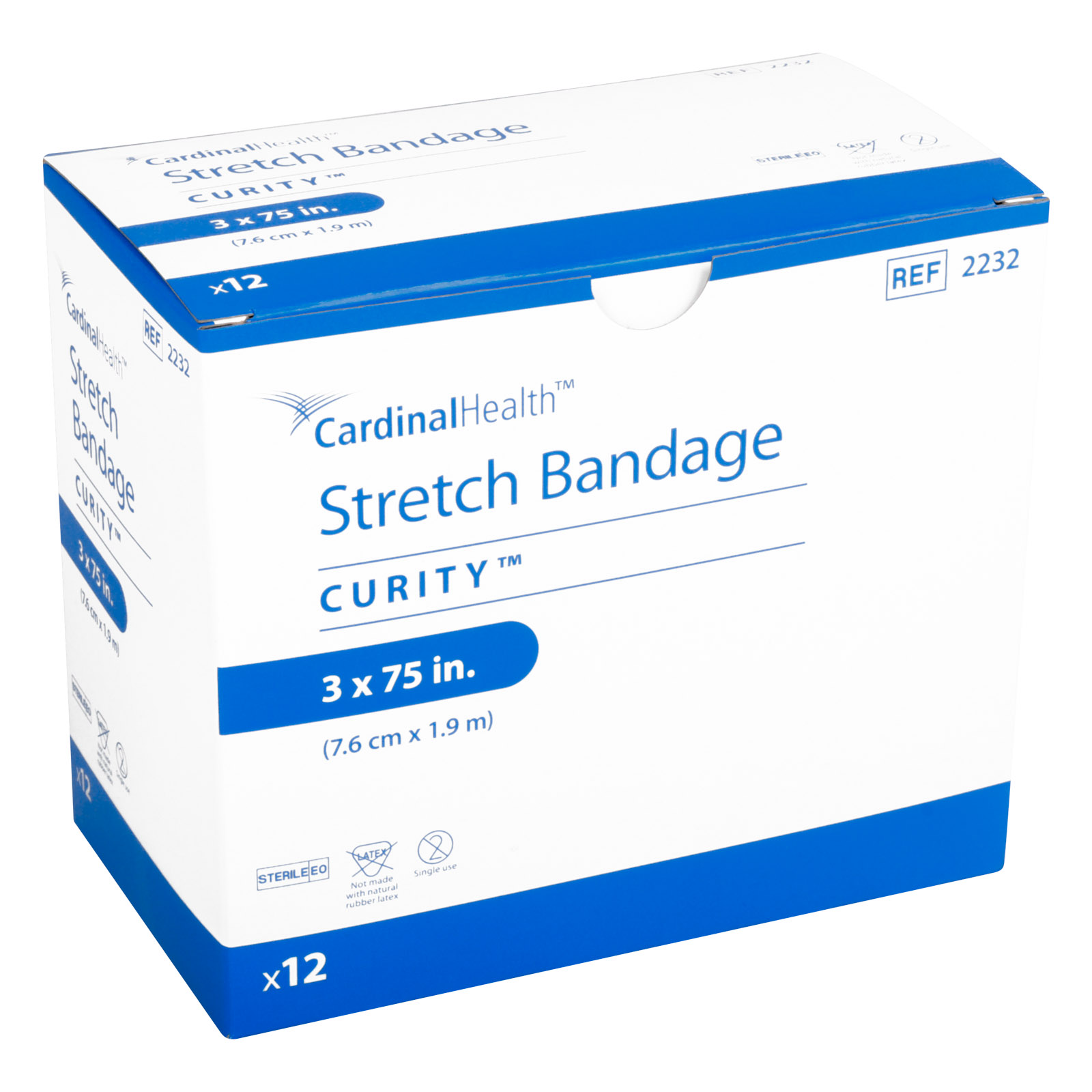 Kendal Curity Gauze Roll Bandage Sterile 12/box