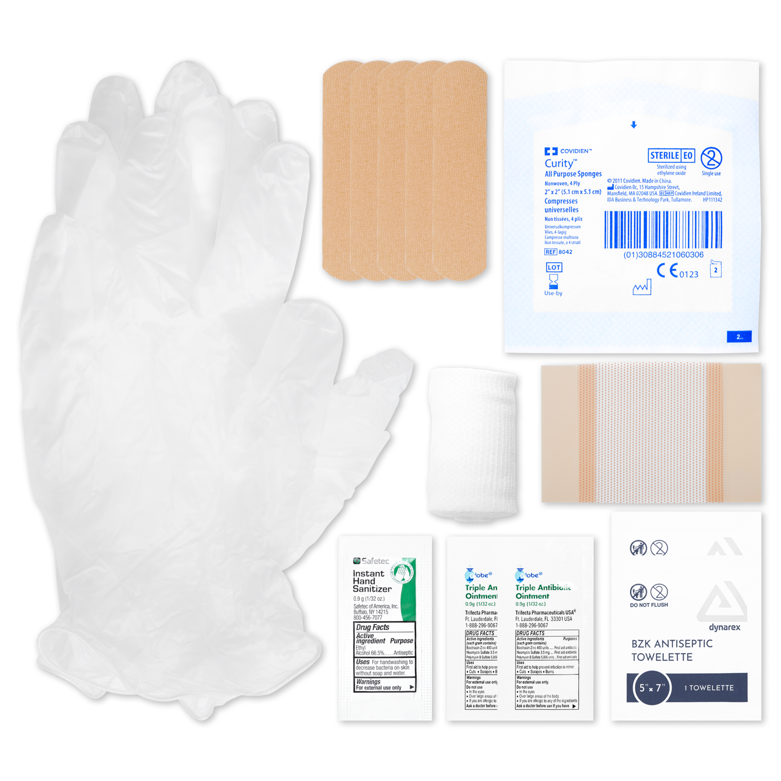 First Aid Kit Disposable Packed In Ziploc Bag | MFASCO Health & Safety