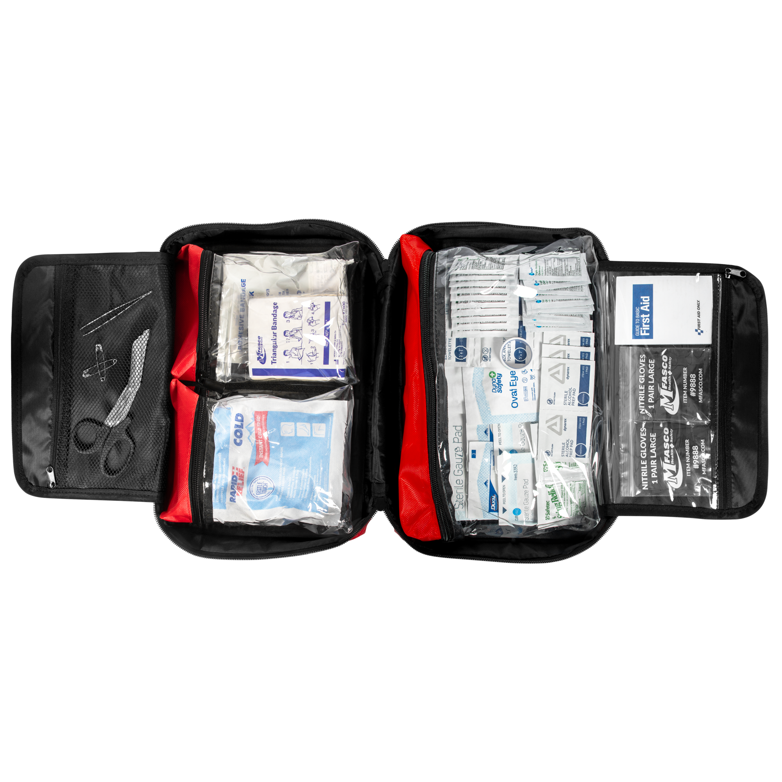 First Aid Kit for Home And Auto 98 Piece | MFASCO Health & Safety