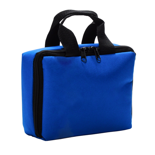 Blue First Aid Bag W/Handles No Logo