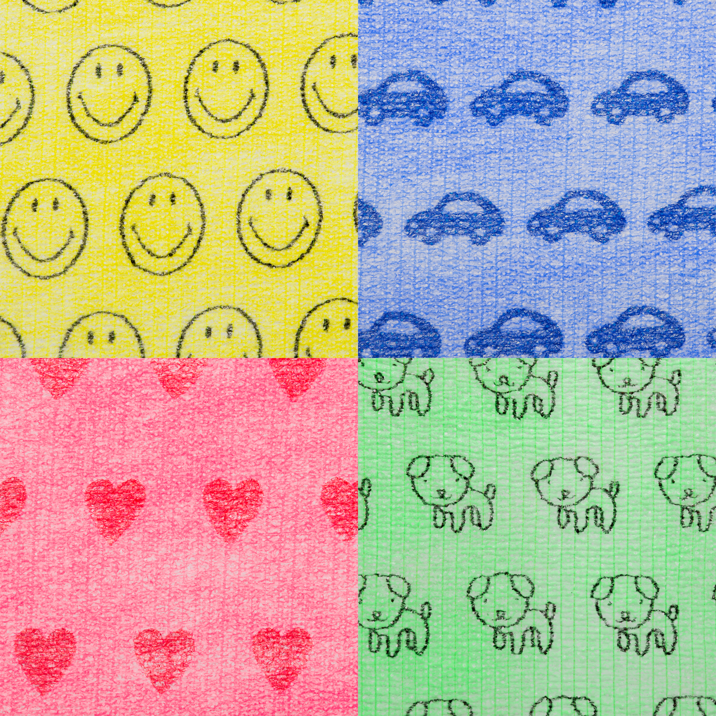 Cohesive Wrap Latex Free Kids Color Pack 3" 24/Bx