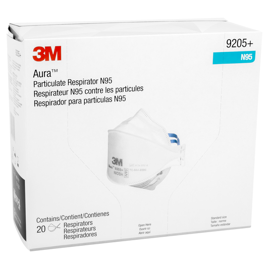 3m Aura Respirator N95 #9205+ (20/Bx)