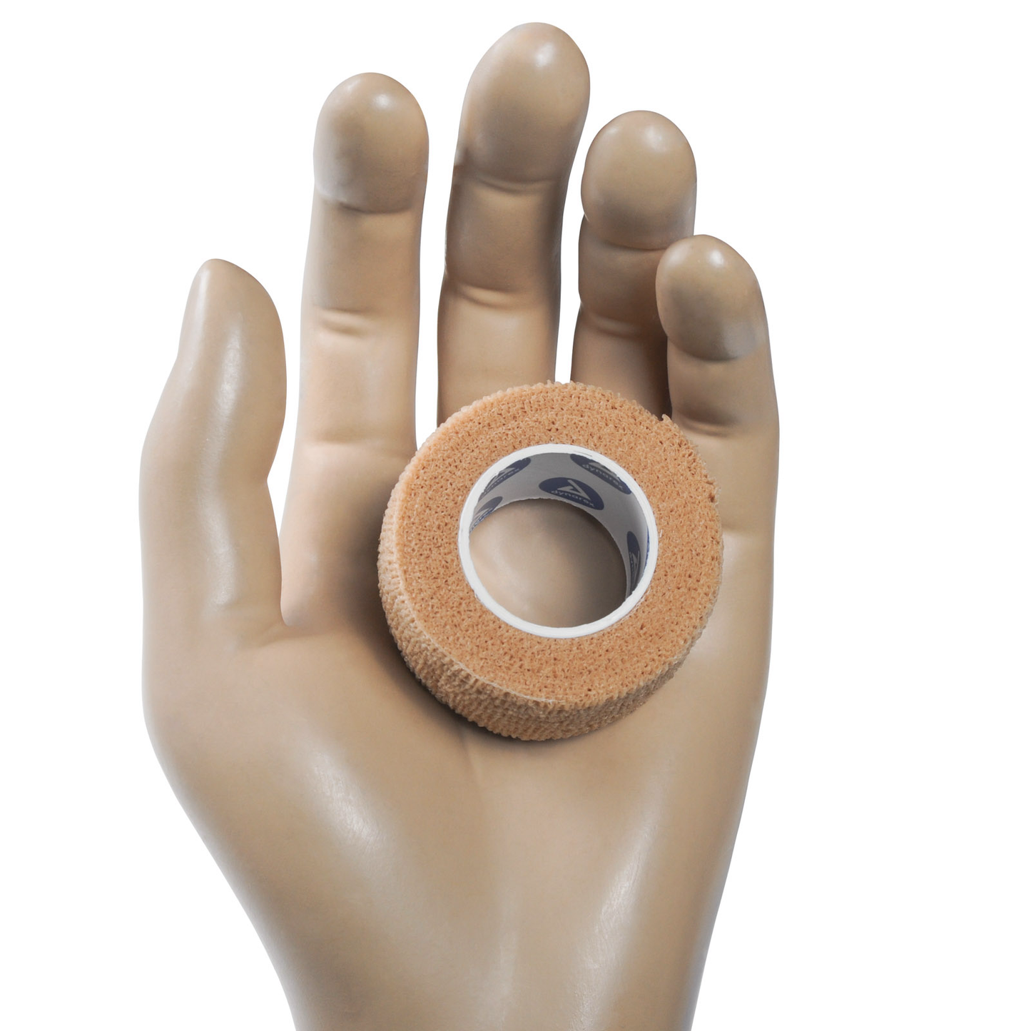 Elastic Bandage Wrap Self Adherent Tan 1" Roll